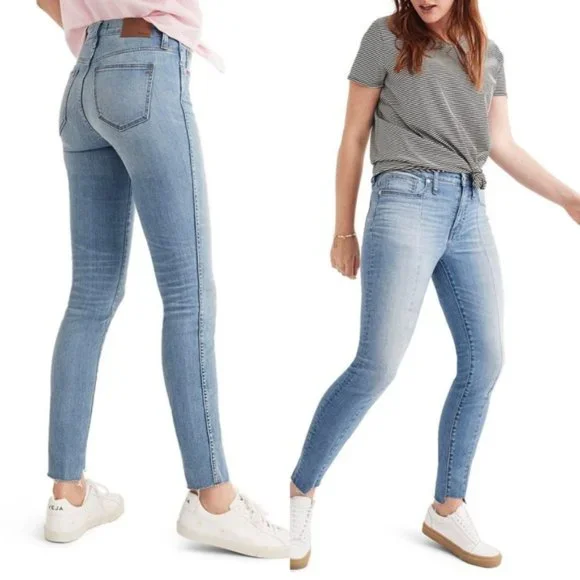 Madewell Light Blue Skinny Jeans - Picture 3 of 11